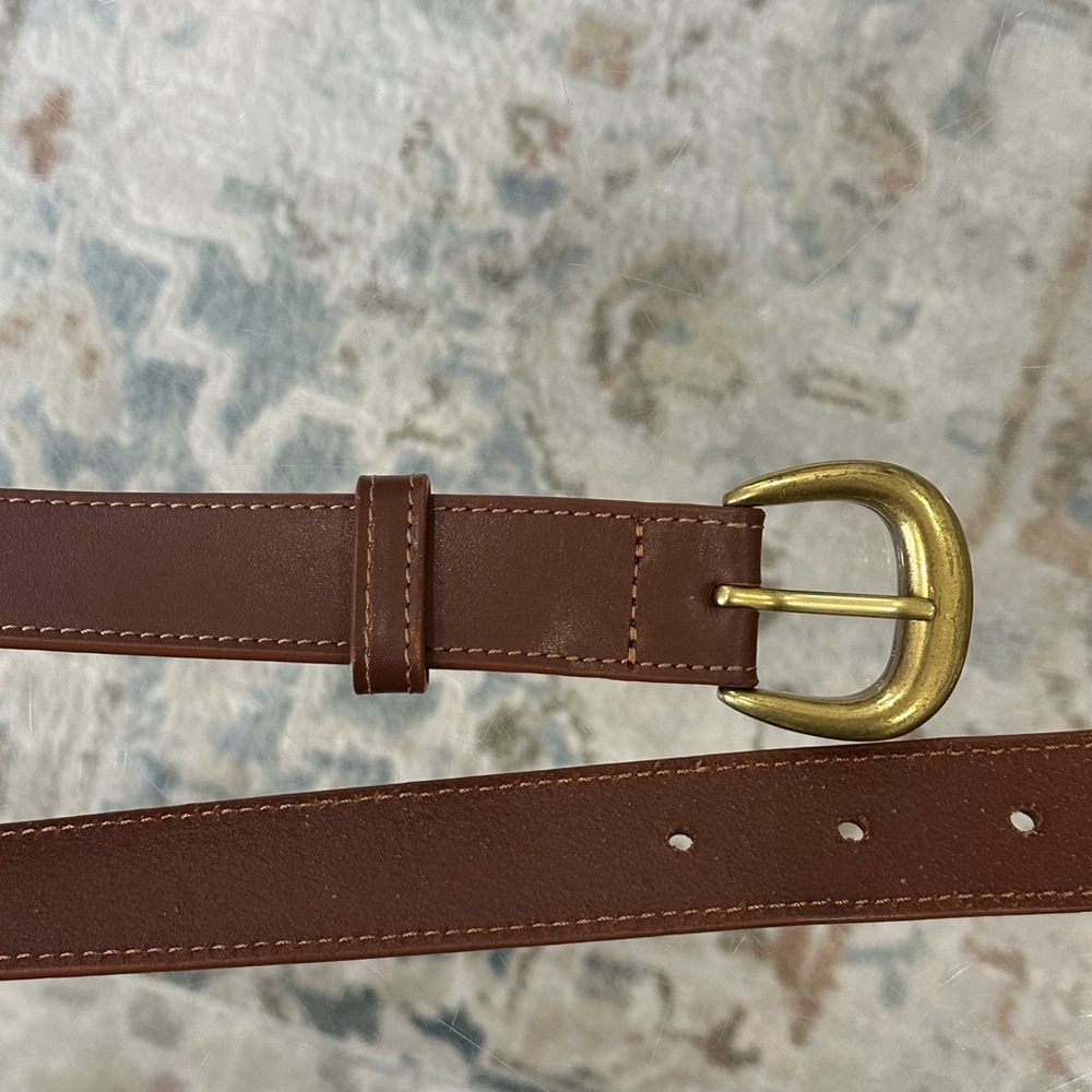 FRAME Leather Belt Size L - Picture 4 of 4